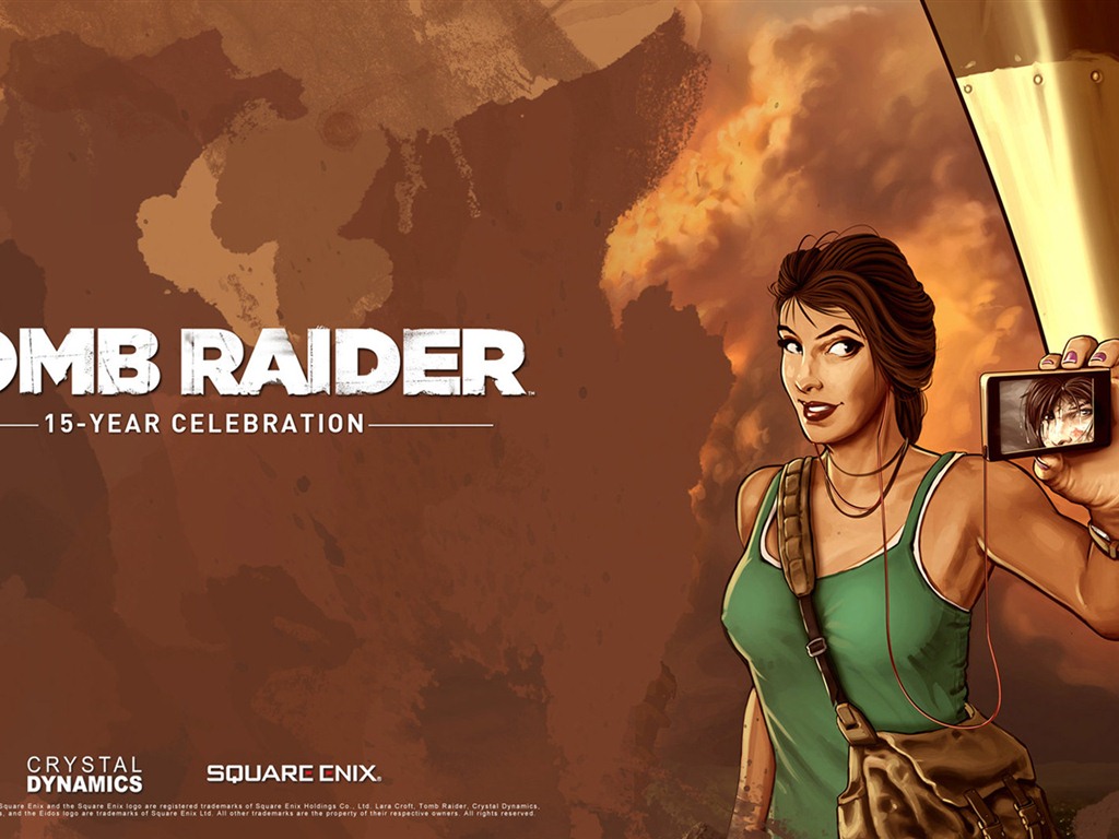 Tomb Raider 15-Year Celebration 古墓丽影15周年纪念版 高清壁纸15 - 1024x768
