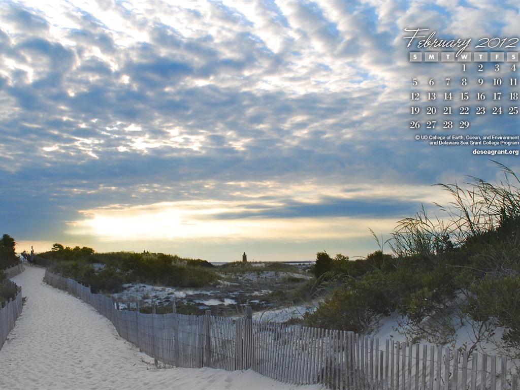 February 2012 Calendar Wallpaper (1) #4 - 1024x768