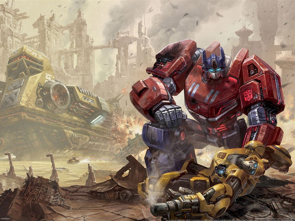 Transformers: Fall of Cyber​​tron 變形金剛：塞伯坦的隕落高清壁紙 #2 - 1024x768