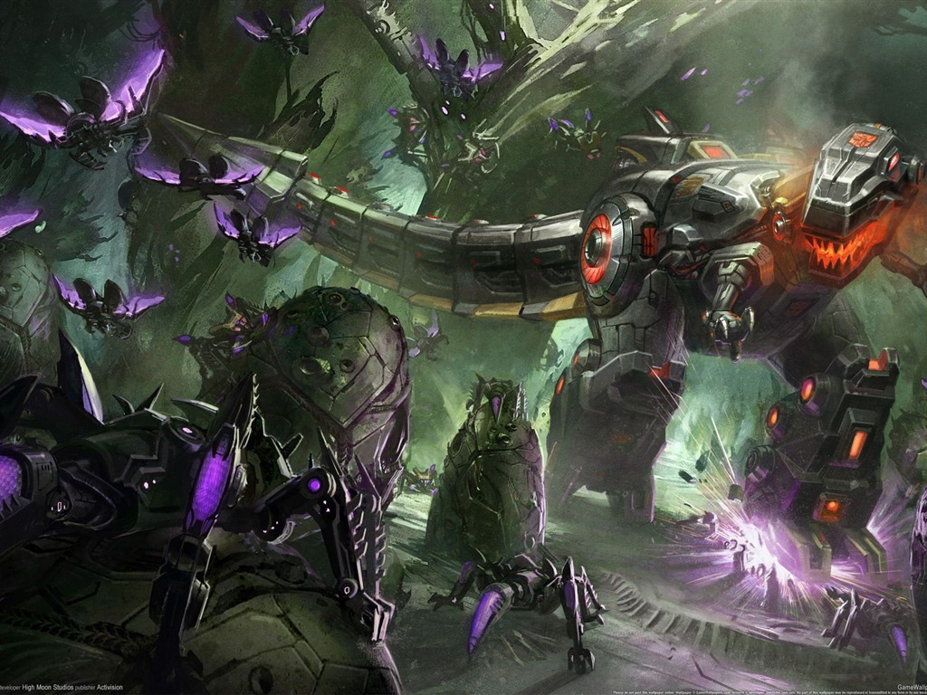 Transformers: Fall of Cybertron HD Wallpaper #3 - 1024x768
