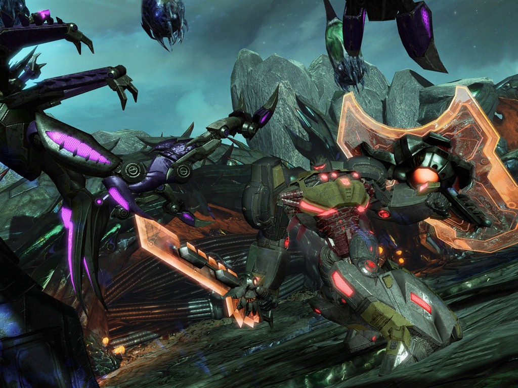 Transformers: La caída de Cybertron fondos de pantalla de alta definición #12 - 1024x768