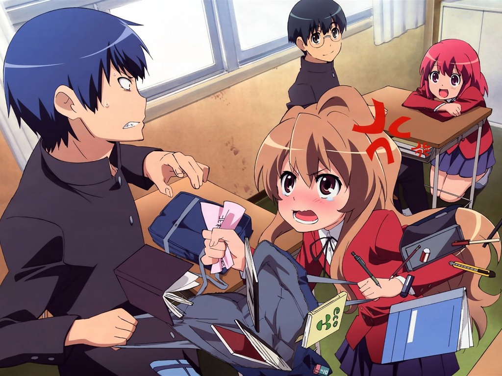 Toradora 龍與虎 高清壁紙 #3 - 1024x768
