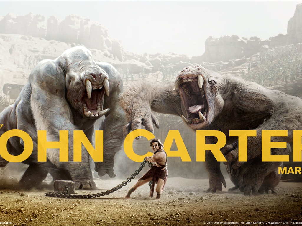 2012 John Carter 异星战场：约翰·卡特传奇 高清壁纸1 - 1024x768