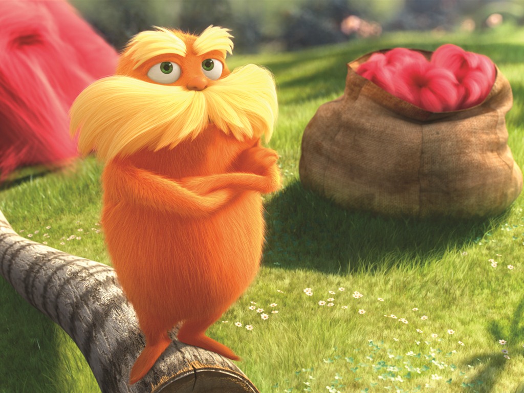 Dr. Seuss The Lorax 老雷斯的故事 高清壁纸2 - 1024x768