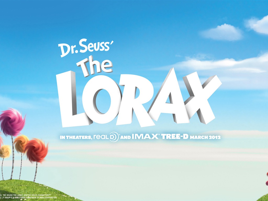 Dr. Seuss' The Lorax 老雷斯的故事 高清壁紙 #5 - 1024x768
