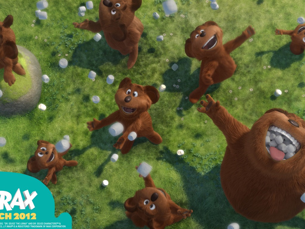 Dr. Seuss' The Lorax 老雷斯的故事 高清壁紙 #8 - 1024x768