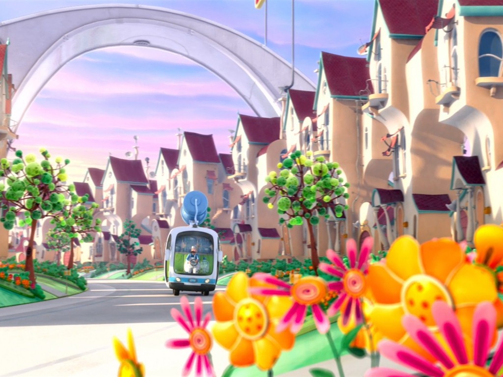 Доктор Сьюз 'Lorax HD обои #21 - 1024x768
