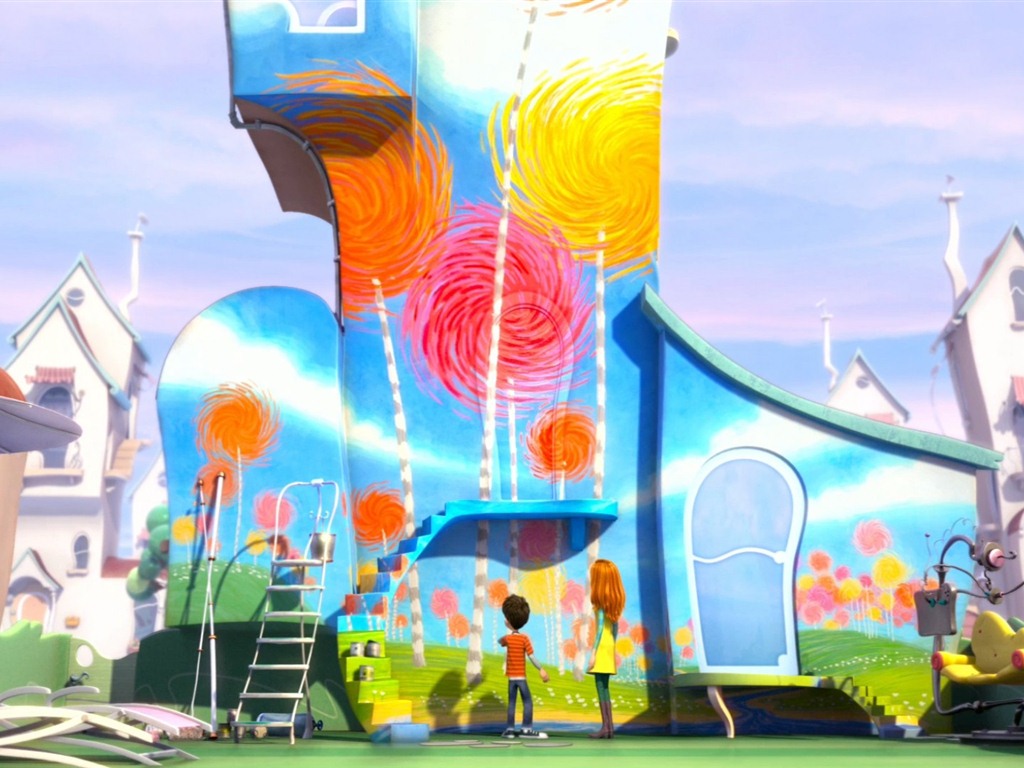 El Dr. Seuss Lorax fondos de pantalla de alta definición #26 - 1024x768