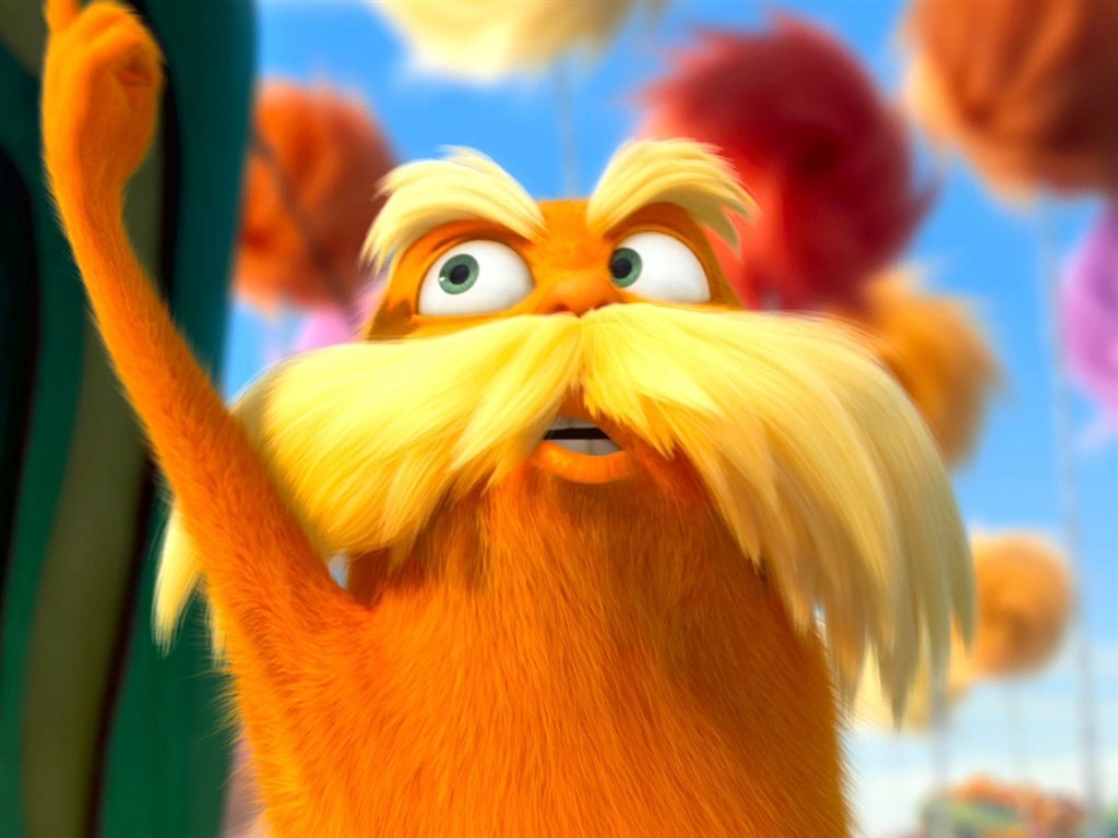 Dr. Seuss The Lorax 老雷斯的故事 高清壁纸32 - 1024x768