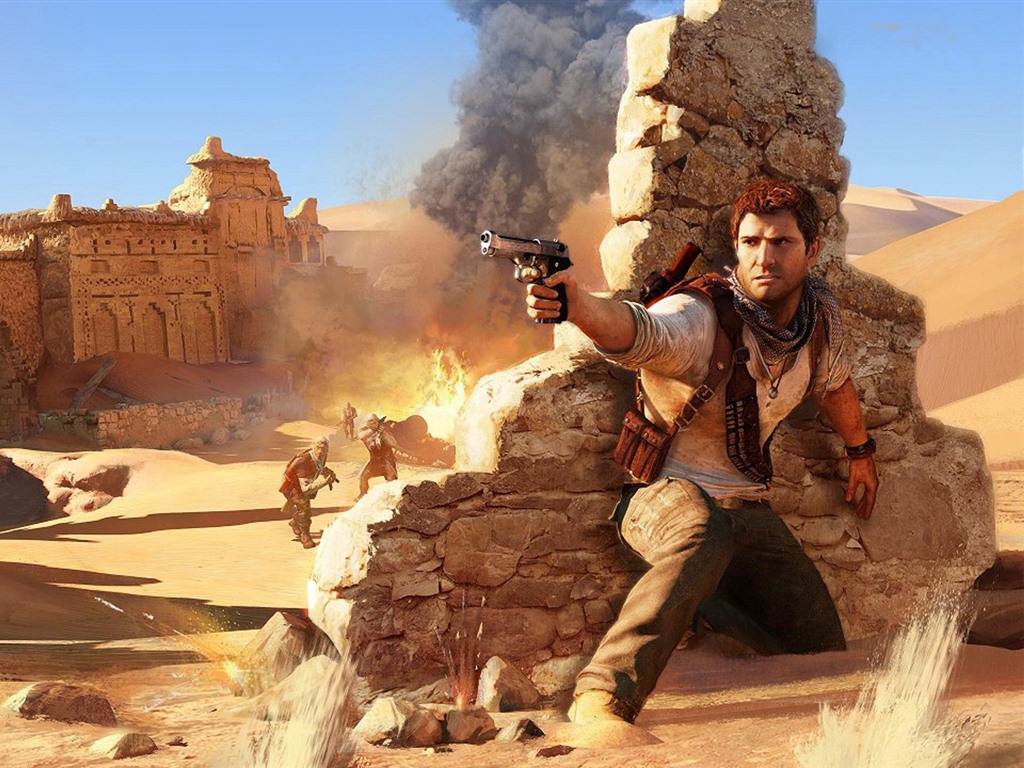 Uncharted 3: Drake's Deception 神秘海域3：德雷克的詭計高清壁紙 #4 - 1024x768