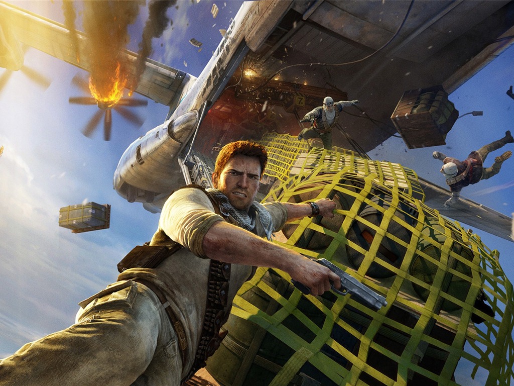 Uncharted 3: El engaño de Drake fondos de pantalla de alta definición #12 - 1024x768