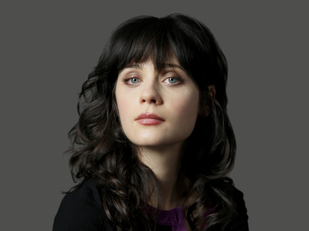 Zooey Deschanel 佐伊·丹斯切爾 美女壁紙 #9 - 1024x768