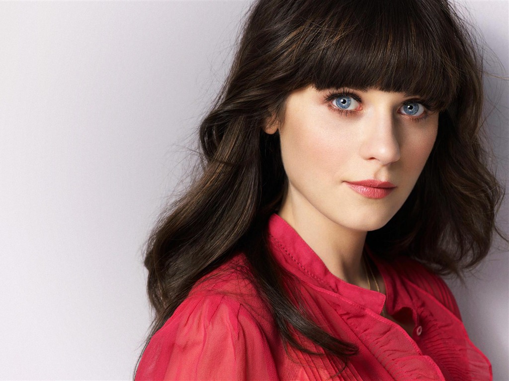 Zooey Deschanel 佐伊·丹斯切爾 美女壁紙 #10 - 1024x768