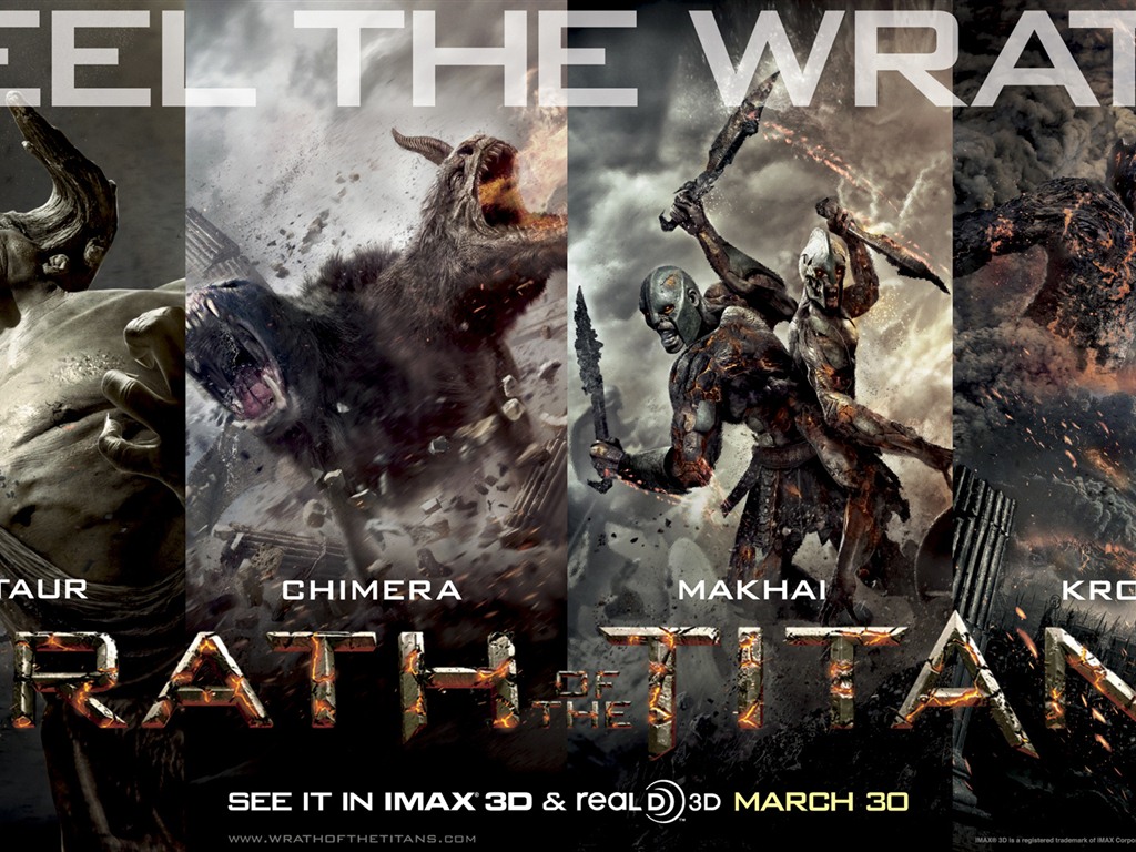 Wrath of the Titans HD Wallpaper #11 - 1024x768