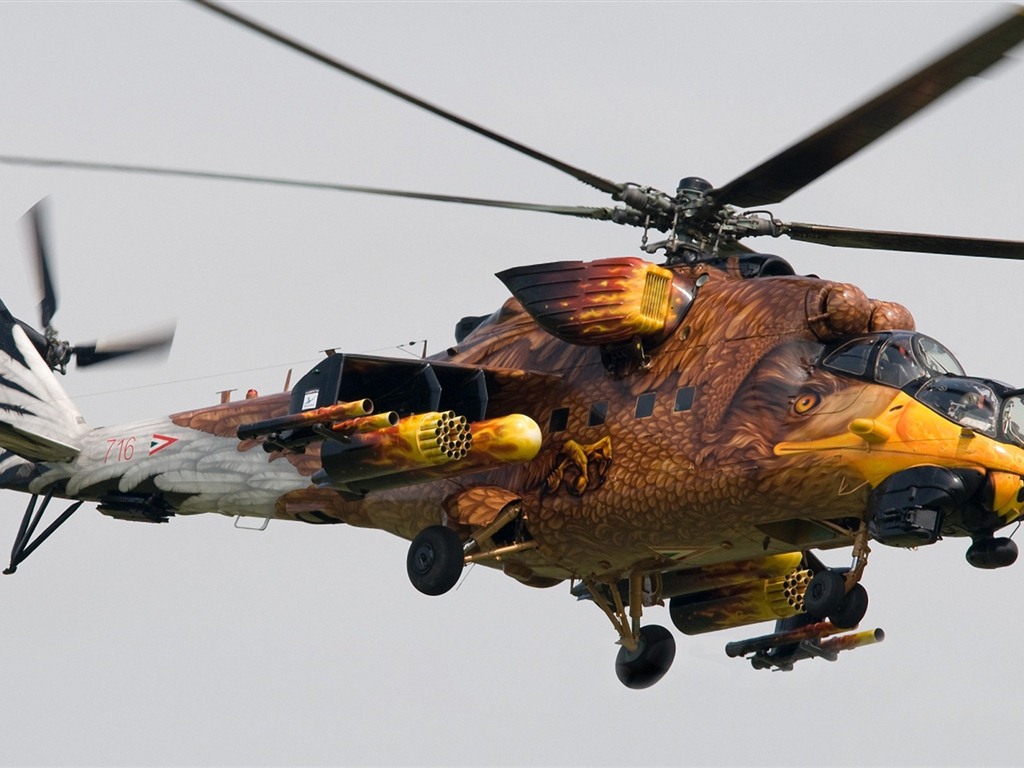 군용 헬리콥터의 HD 월페이퍼 #6 - 1024x768