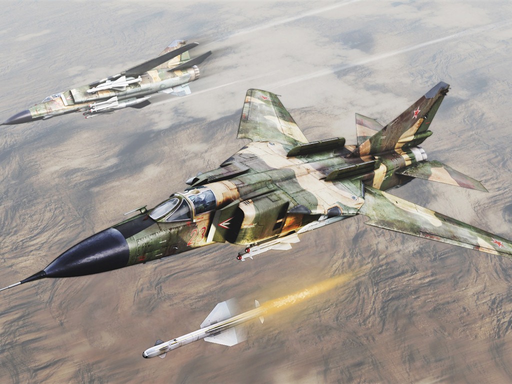 軍用戰鬥機高清寬屏壁紙 #15 - 1024x768