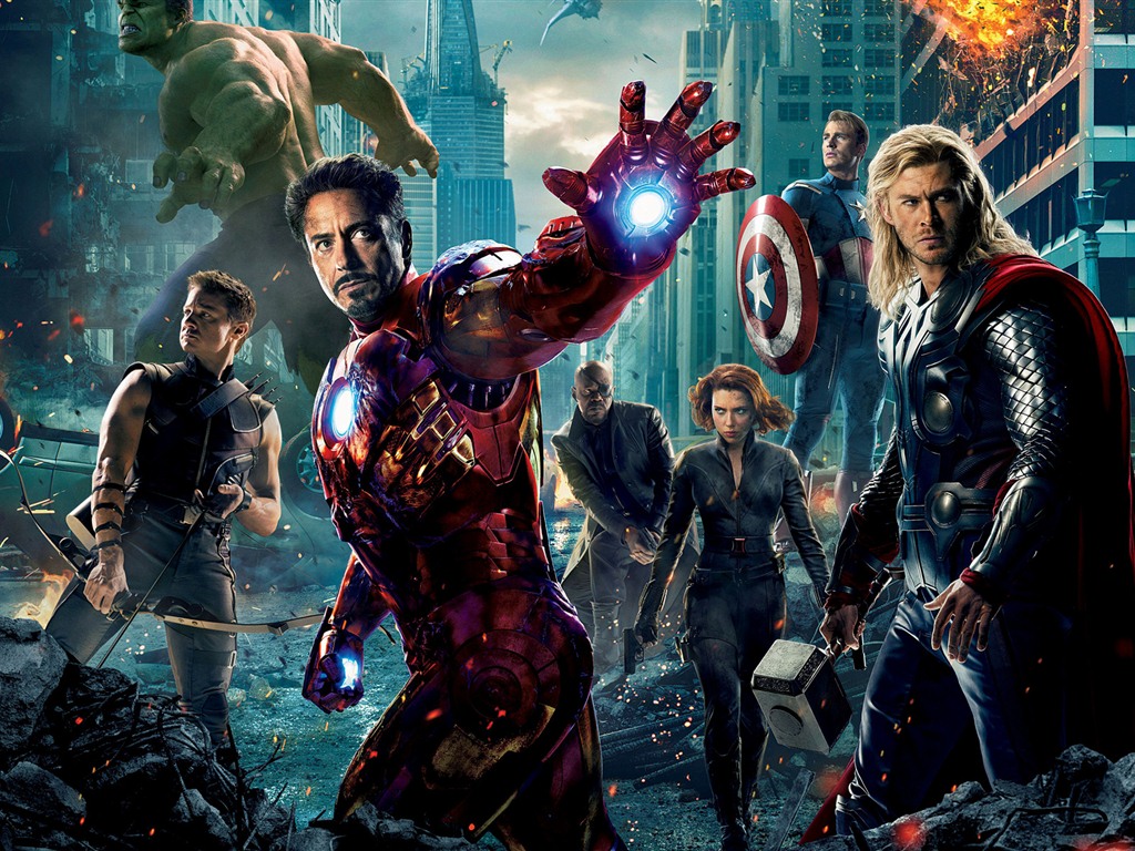 The Avengers 2012 HD Wallpaper #1 - 1024x768