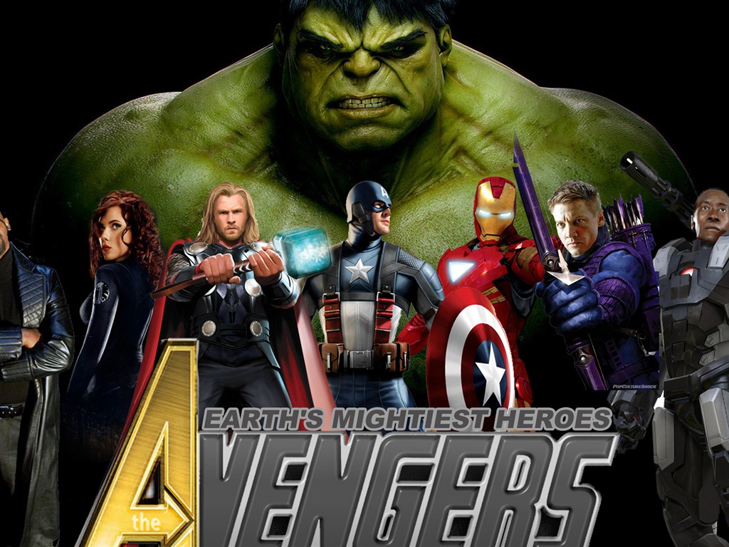 Les fonds d'écran HD 2012 Avengers #19 - 1024x768
