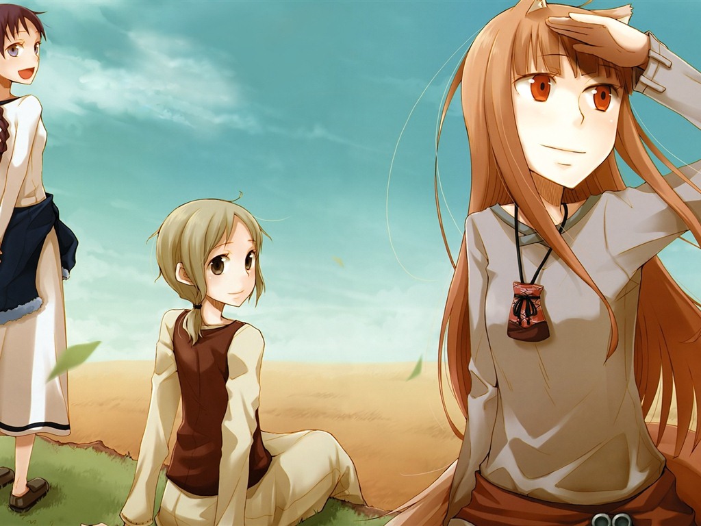 Spice and Wolf 狼与香辛料  高清壁纸5 - 1024x768