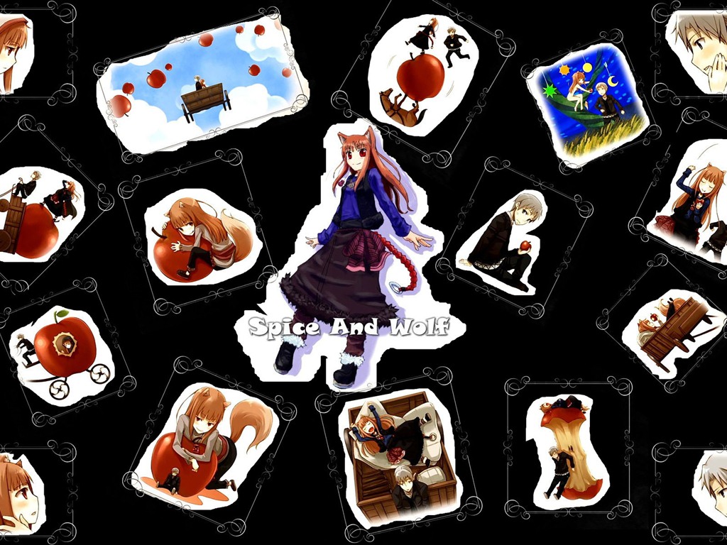 Spice and Wolf 狼與香辛料 高清壁紙 #11 - 1024x768
