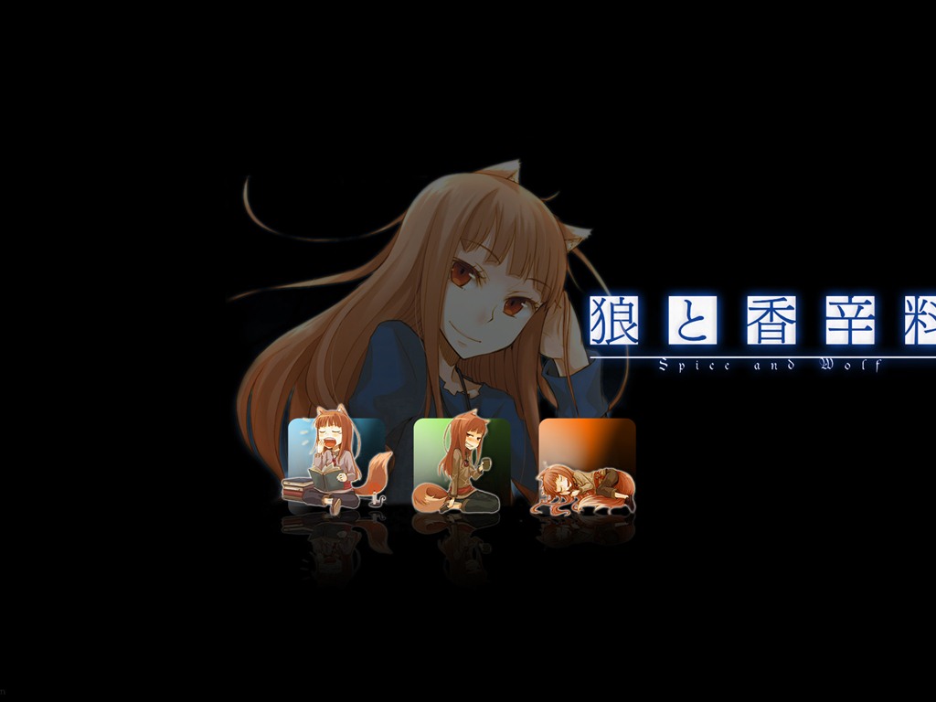 Spice and Wolf 狼与香辛料  高清壁纸23 - 1024x768