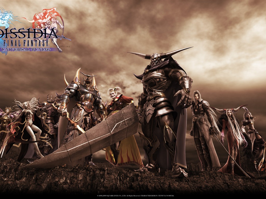 Dissidia 012: Duodecim Final Fantasy HD fondos de pantalla #2 - 1024x768