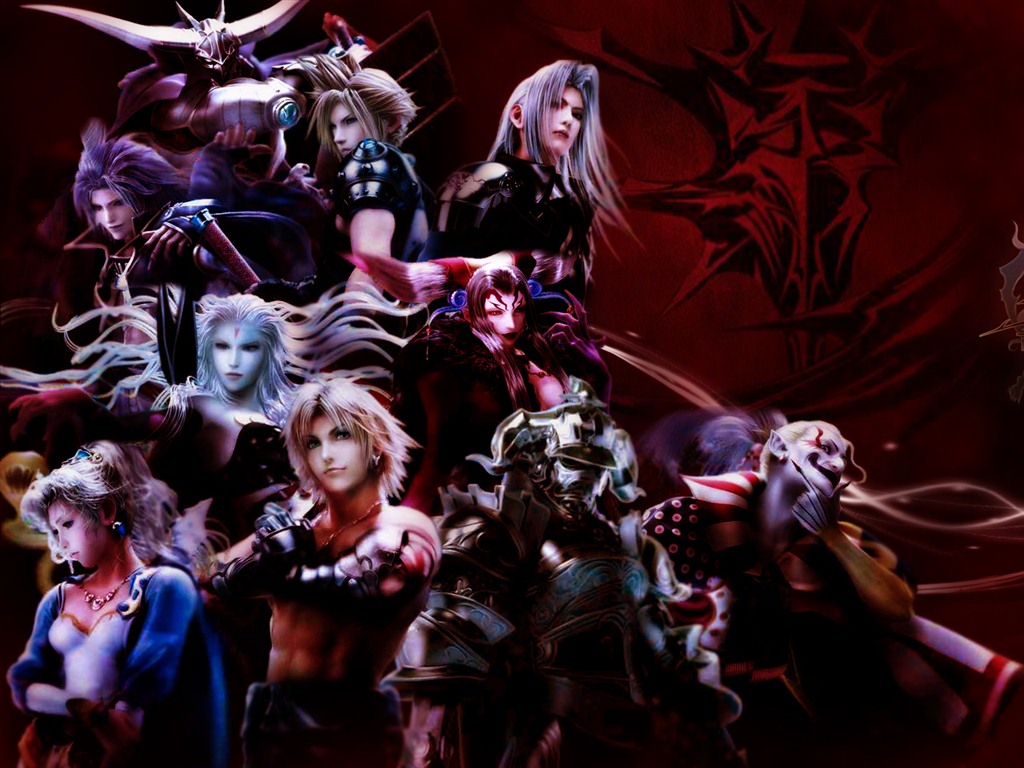 Dissidia 012: Duodecim Final Fantasy  最终幻想：纷争2 高清壁纸3 - 1024x768