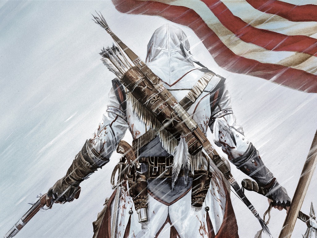 Assassin's Creed 3 刺客信條3 高清壁紙 #5 - 1024x768