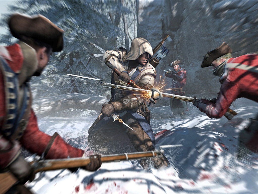 Assassin's Creed 3 刺客信条3 高清壁纸8 - 1024x768