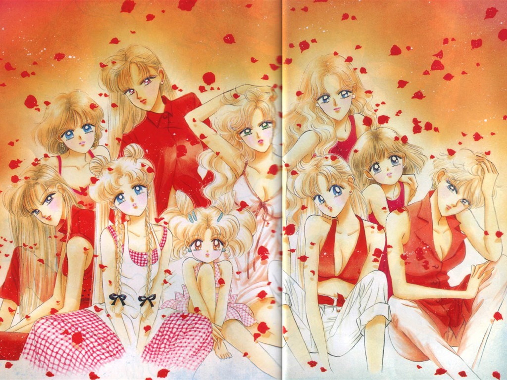 Sailor Moon HD tapety na plochu #4 - 1024x768