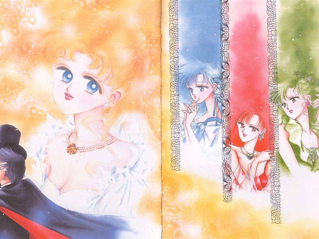Sailor Moon HD tapety na plochu #12 - 1024x768