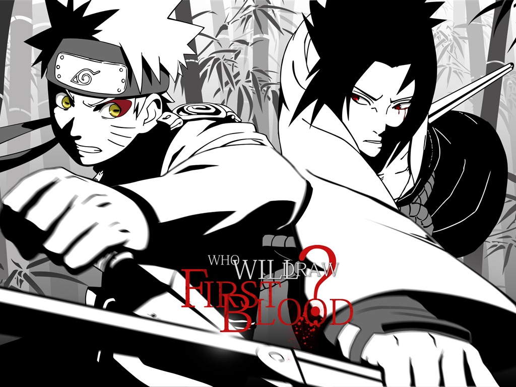 Naruto anime HD tapety na plochu #6 - 1024x768