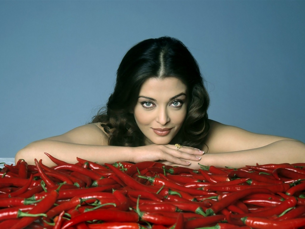 Aishwarya Rai 艾西瓦婭·雷 美女壁紙 #3 - 1024x768