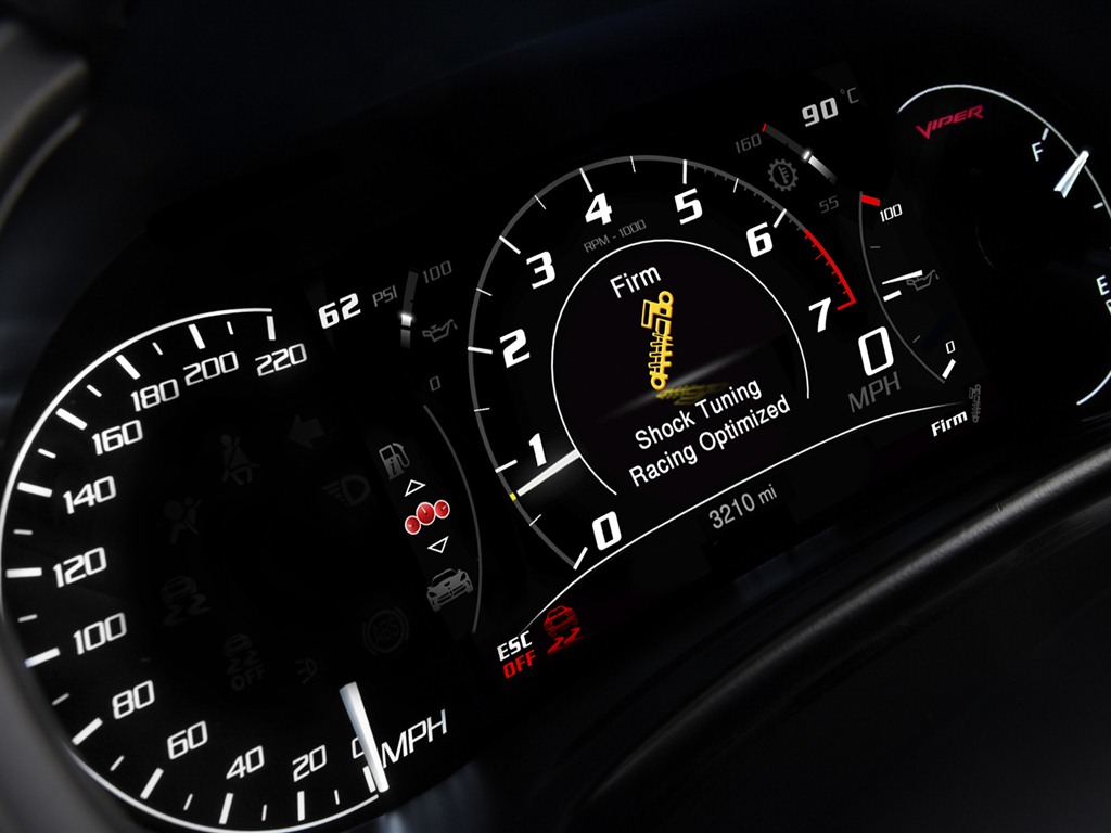2012 SRT Viper GTS 蝰蛇GTS 高清壁紙 #34 - 1024x768