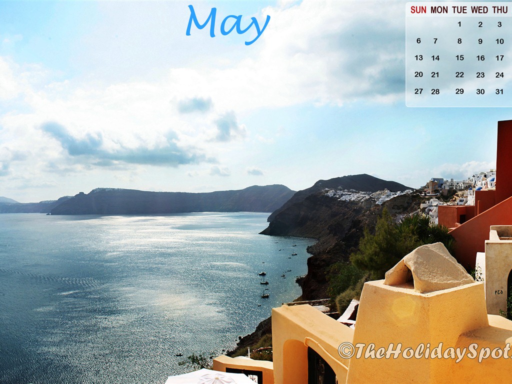 Calendario Mayo 2012 Fondos de pantalla (2) #15 - 1024x768