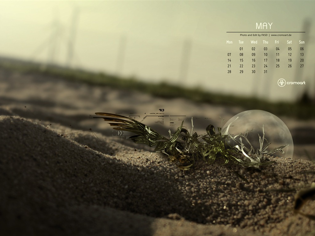 Mai 2012 Kalender Wallpapers (2) #19 - 1024x768