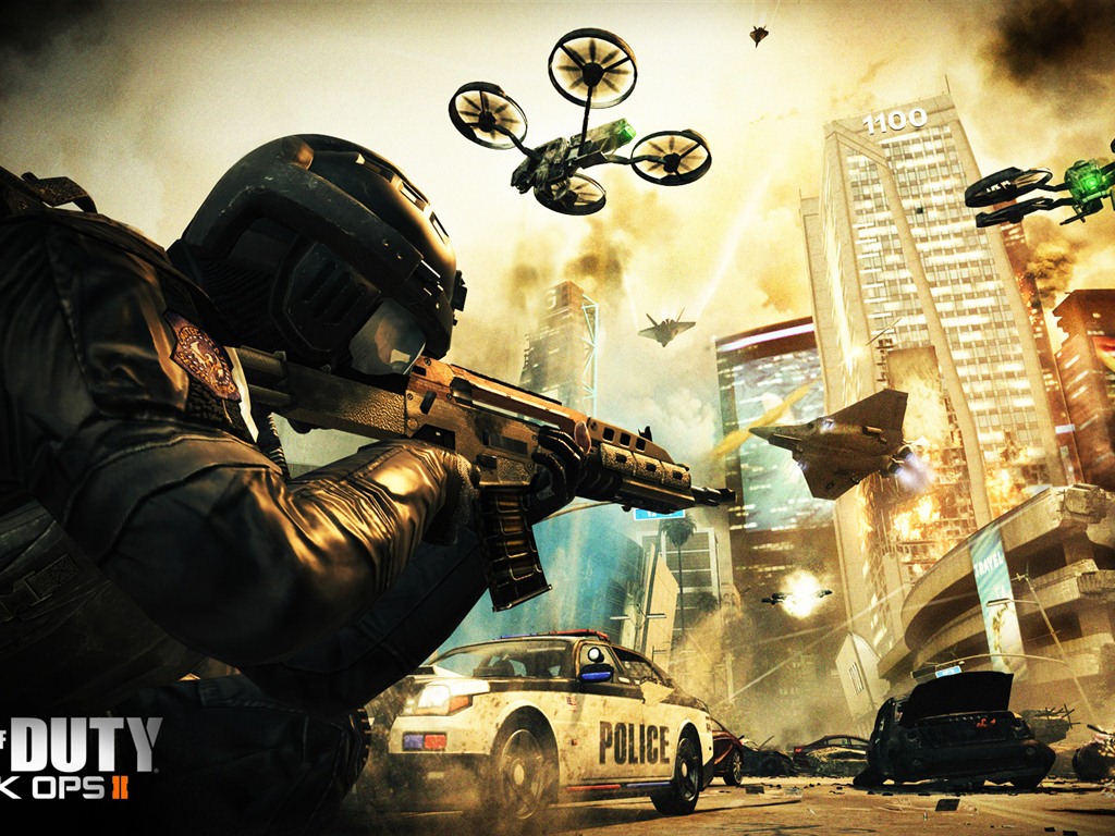 Call of Duty: Black Ops 2 HD tapety #1 - 1024x768