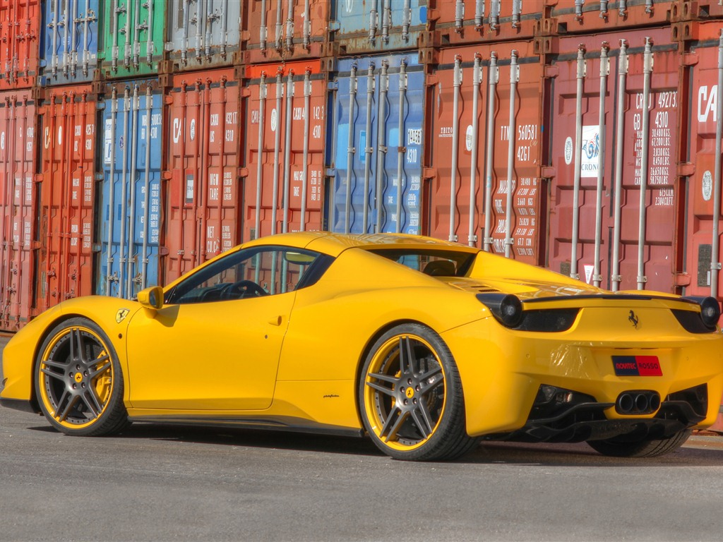 Ferrari 458 Italia araignée 2012 fonds d'écran HD #11 - 1024x768