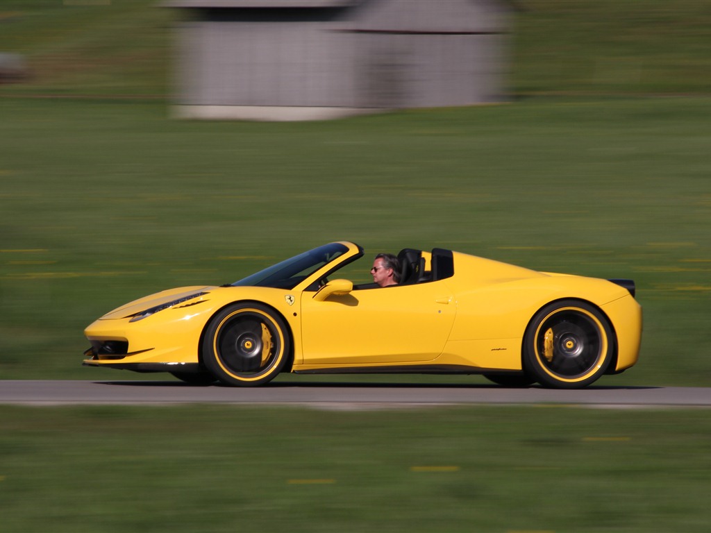 Ferrari 458 Italia spider 2012 法拉利12 - 1024x768