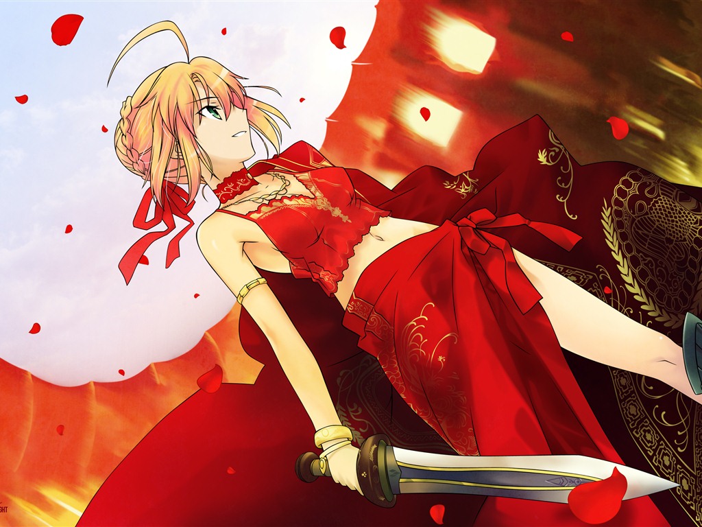 Fate Stay Night HD tapety na plochu #1 - 1024x768