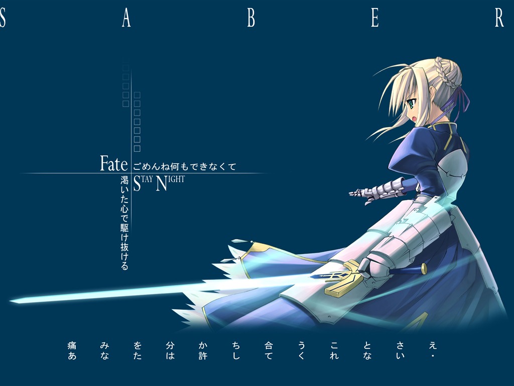 Fate stay night 命運待夜臨 高清壁紙 #21 - 1024x768