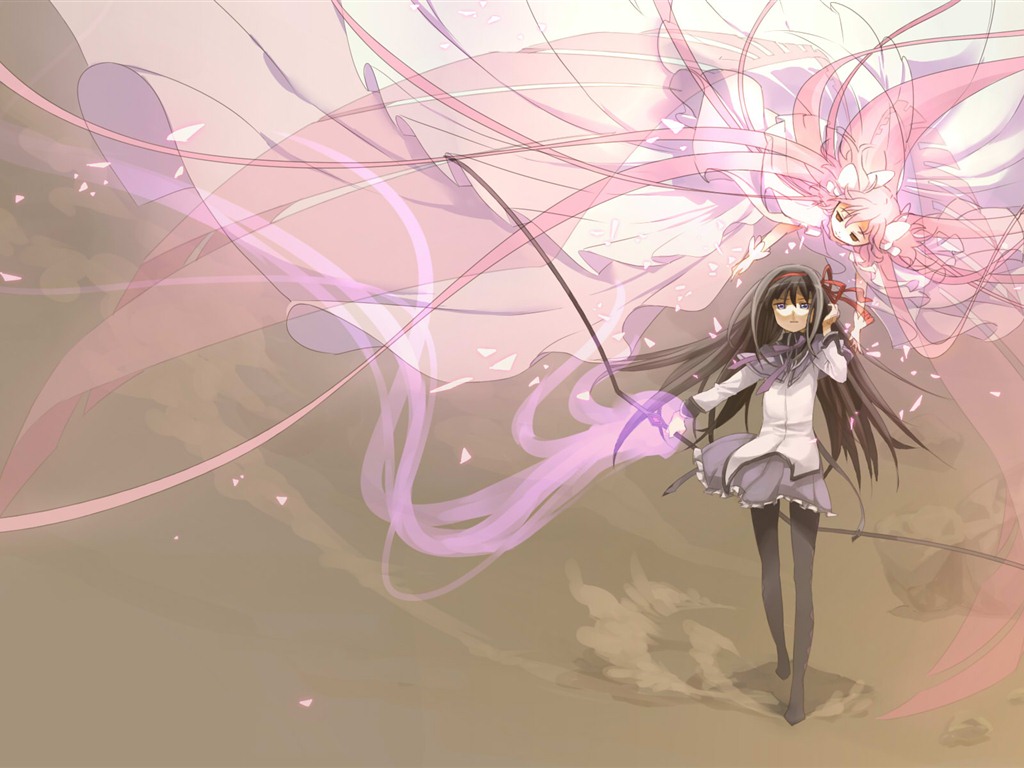 Puella Magi Madoka Magica 魔法少女小圓 高清壁紙 #7 - 1024x768