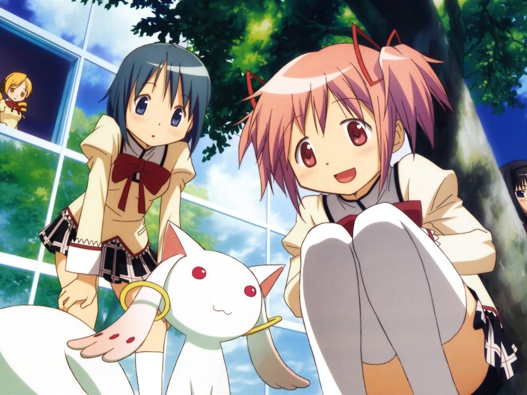 Puella Magi Madoka Magica 魔法少女小圓 高清壁紙 #8 - 1024x768