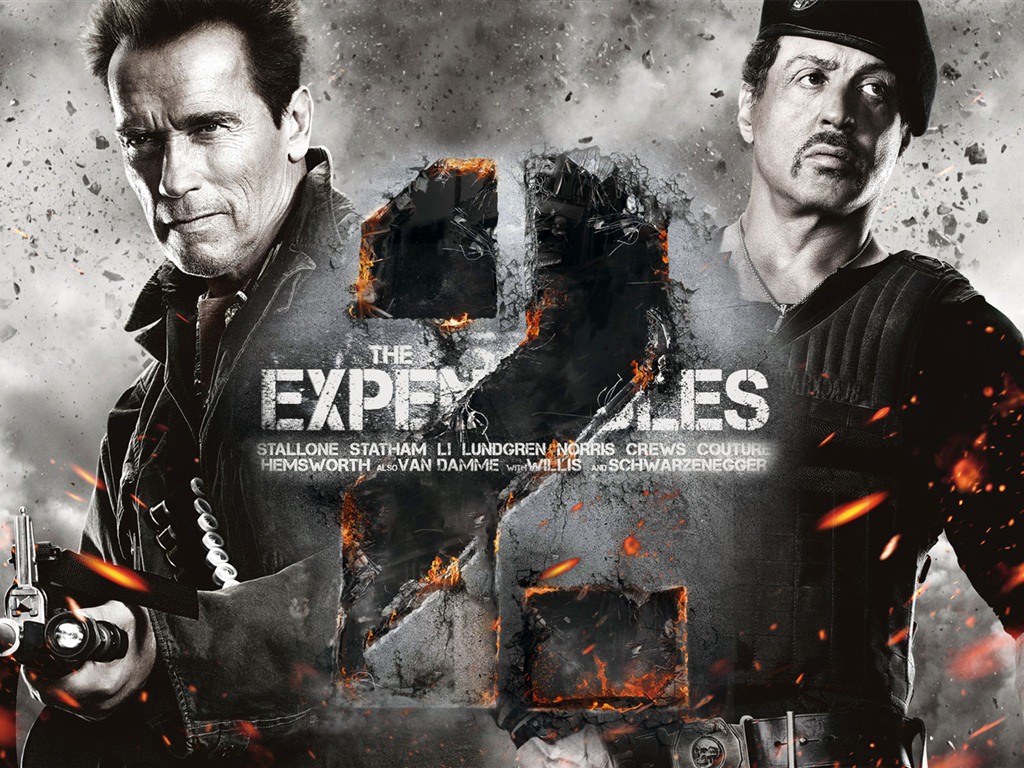 2012 The Expendables 2 HD wallpapers #1 - 1024x768