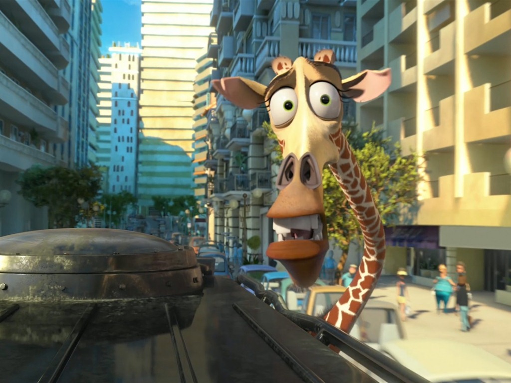 Madagascar 3: Europas Most Wanted HD Wallpaper #8 - 1024x768