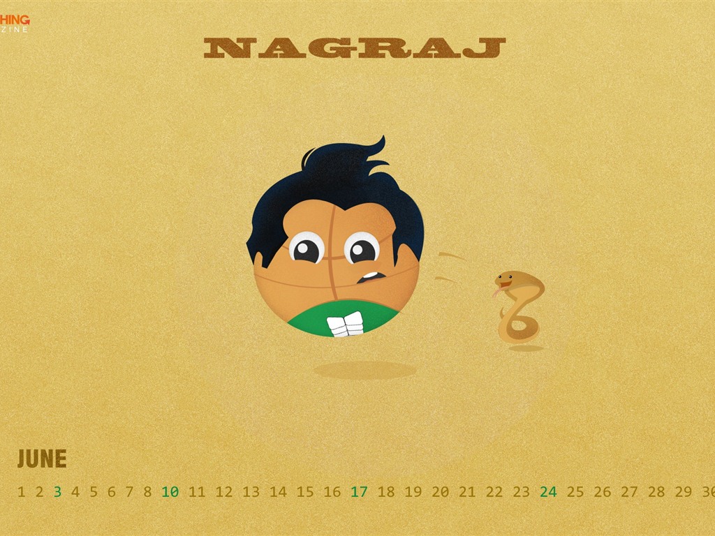 2012年6月 月曆壁紙(二) #7 - 1024x768