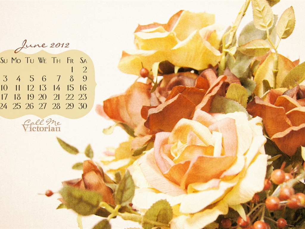 2012年6月 月曆壁紙(二) #16 - 1024x768