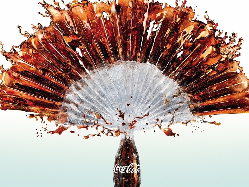 Coca-Cola belle annonce papier peint #1 - 1024x768