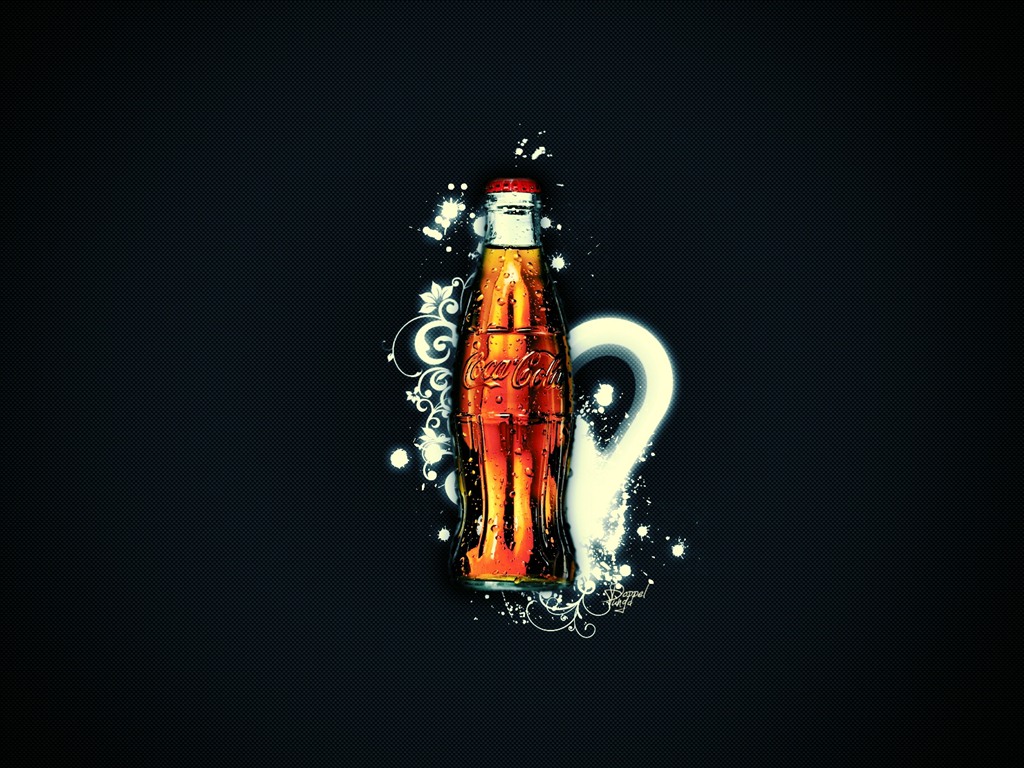 Coca-Cola hermosa ad fondo de pantalla #4 - 1024x768