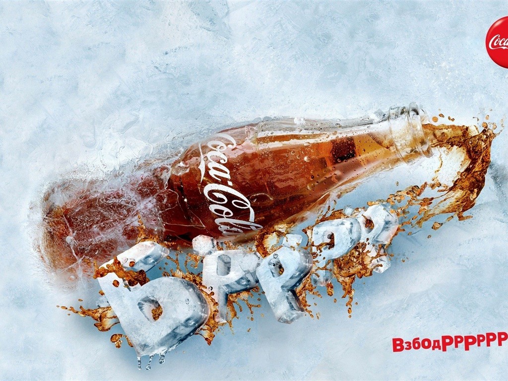 Coca-Cola 可口可樂精美廣告壁紙 #8 - 1024x768